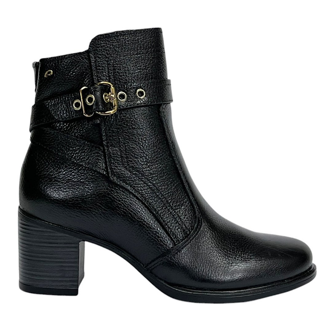 Bota Pegada Helena Soft Touch Couro 280401 Preta Preto 4