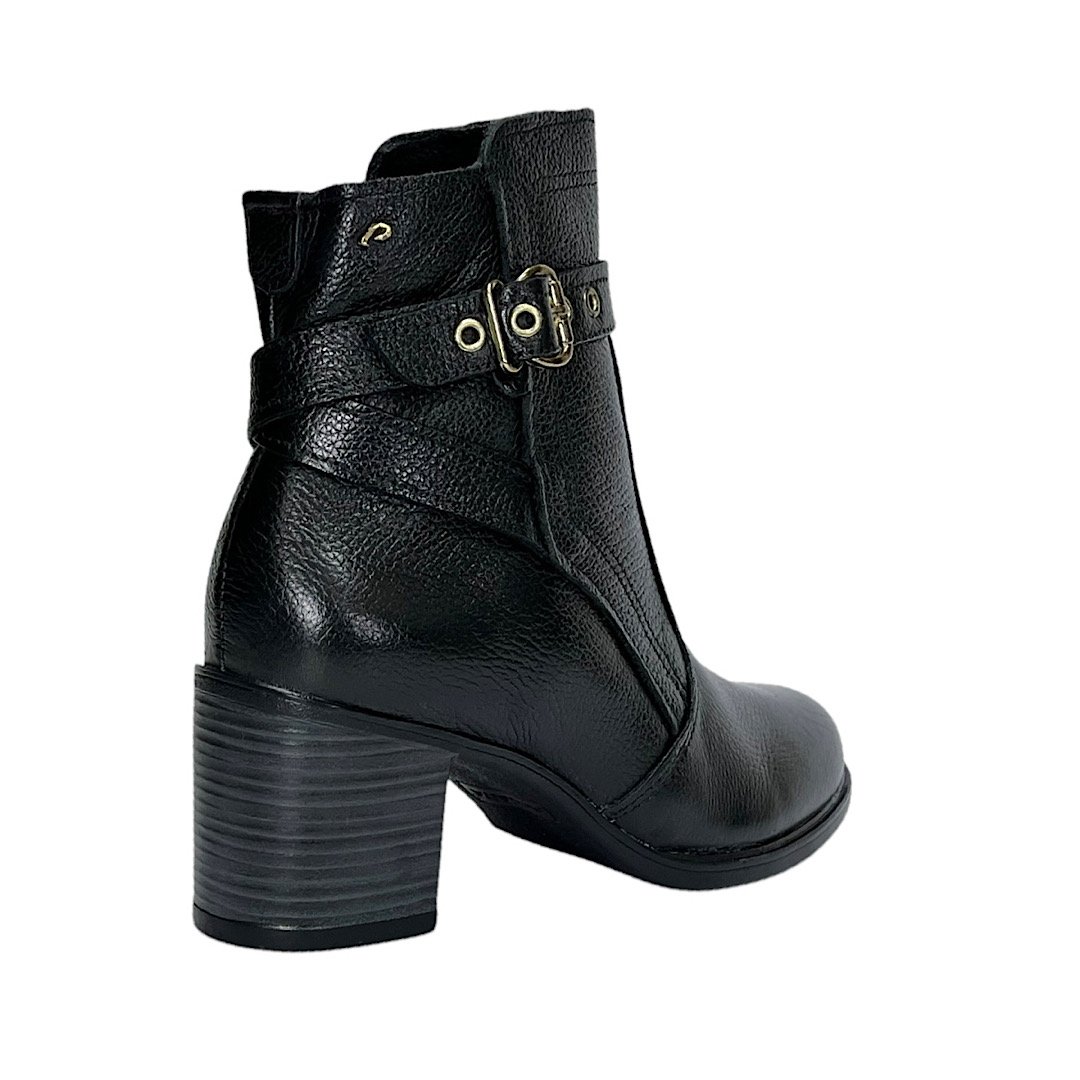 Bota Pegada Helena Soft Touch Couro 280401 Preta Preto 3
