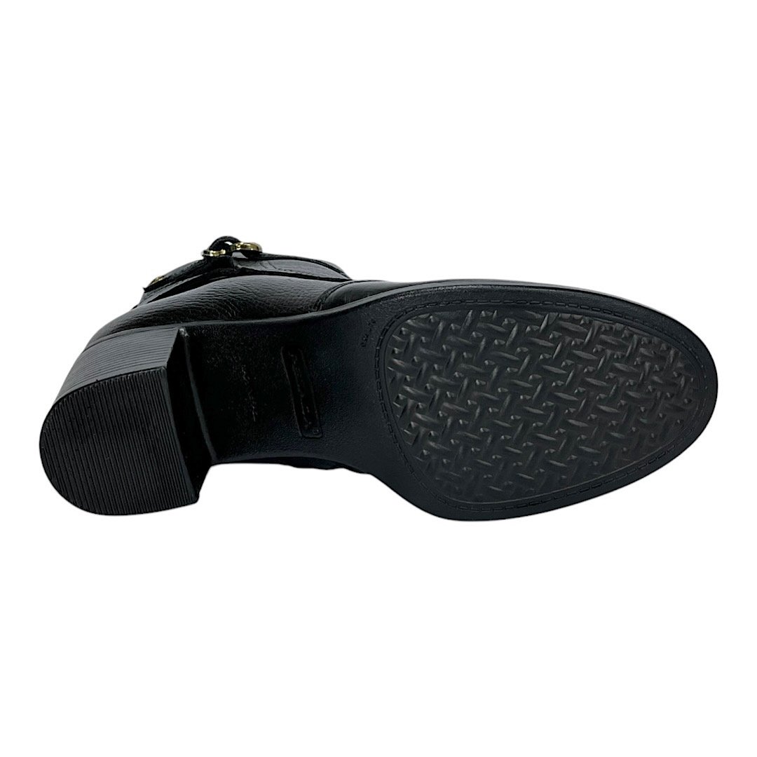 Bota Pegada Helena Soft Touch Couro 280401 Preta Preto 6
