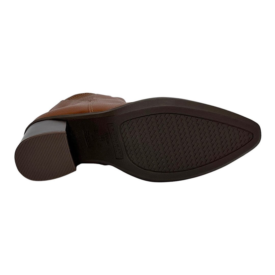 Bota Piccadilly Western Giordana 766007 Marrom Conhaque 6