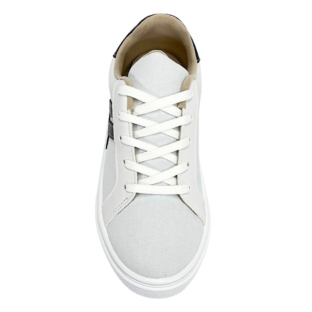Tênis Moleca Feminino Casual Lona 5796.106 Branco Branco 4