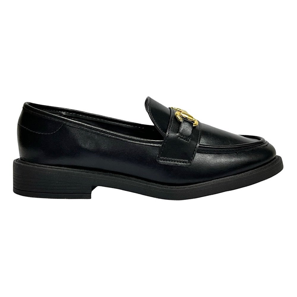 Sapato Vizzano Mocassim Feminino 1453.202 Preto Preto 2