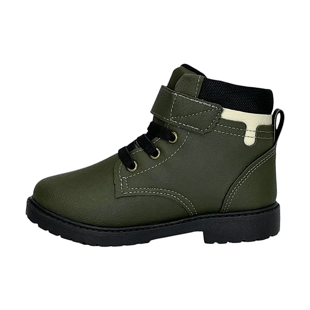 Bota Klin Rock Mini Infantil 175071 Verde Militar Verde Militar 3