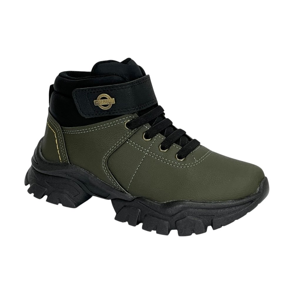 Bota Klin Adventure Kids 351002 Verde Militar