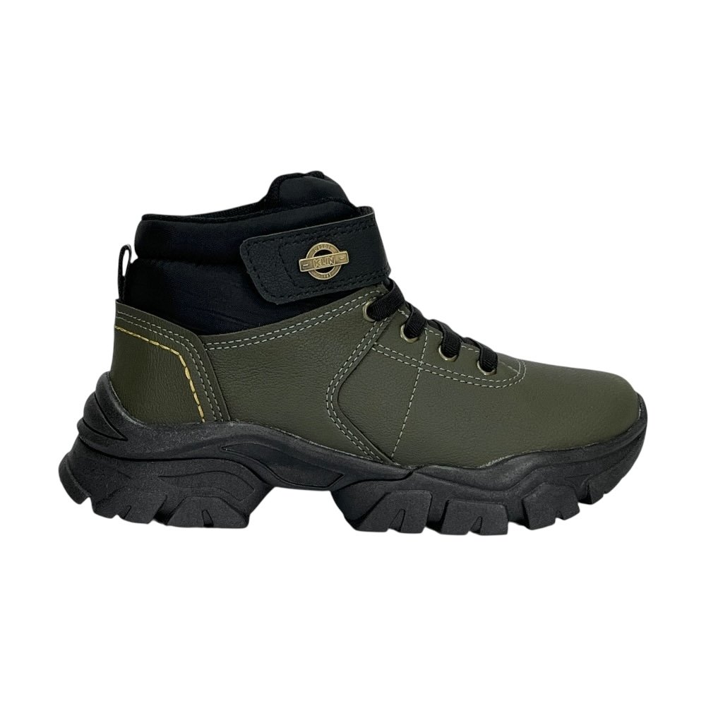Bota Klin Adventure Kids 351002 Verde Militar Verde Militar 2