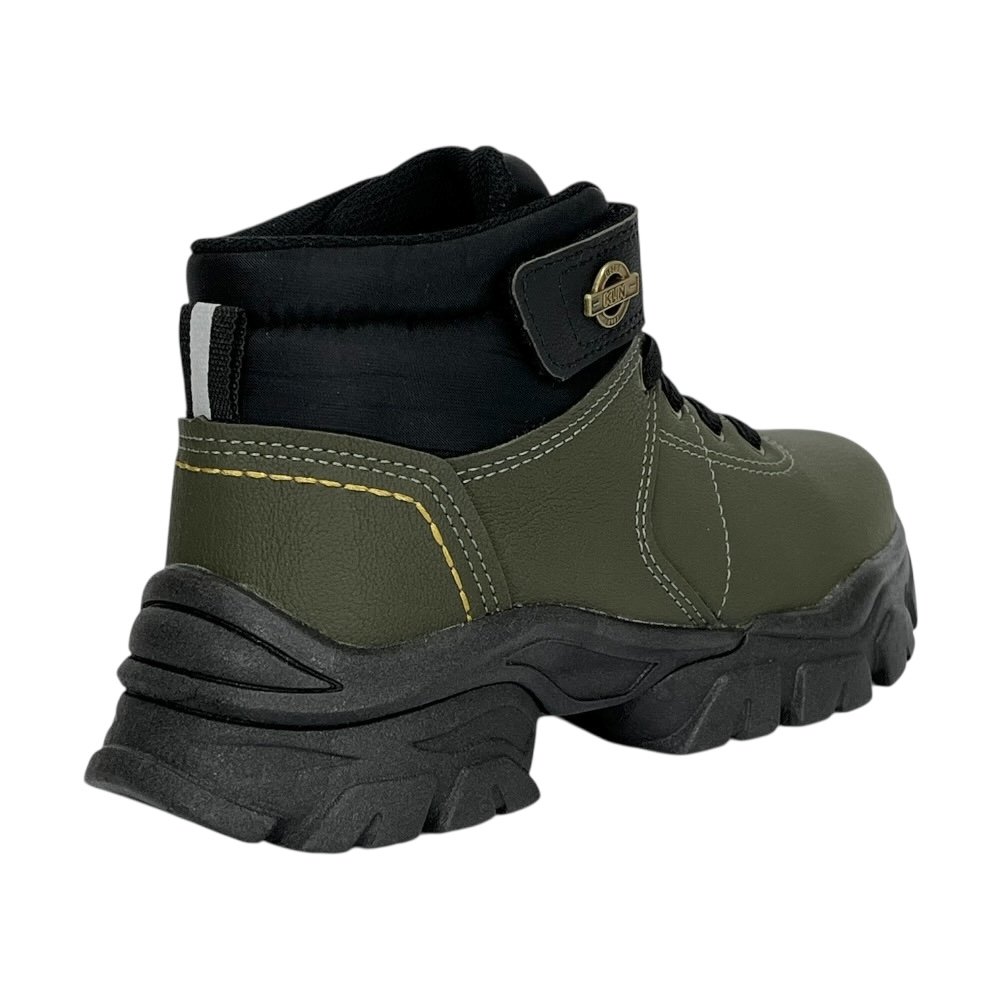 Bota Klin Adventure Kids 351002 Verde Militar Verde Militar 5