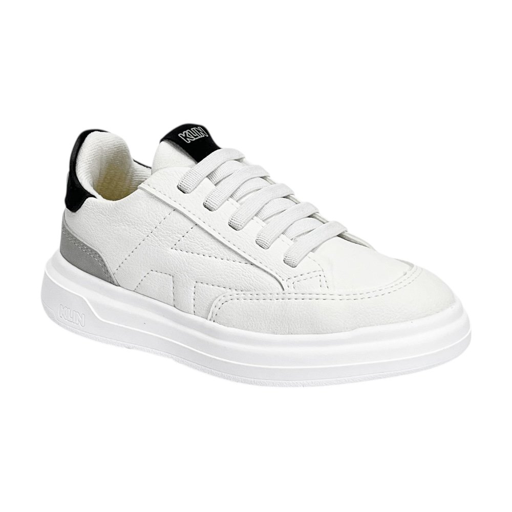 Tênis Klin Capri Infantil 355001 Branco/Preto/Gelo