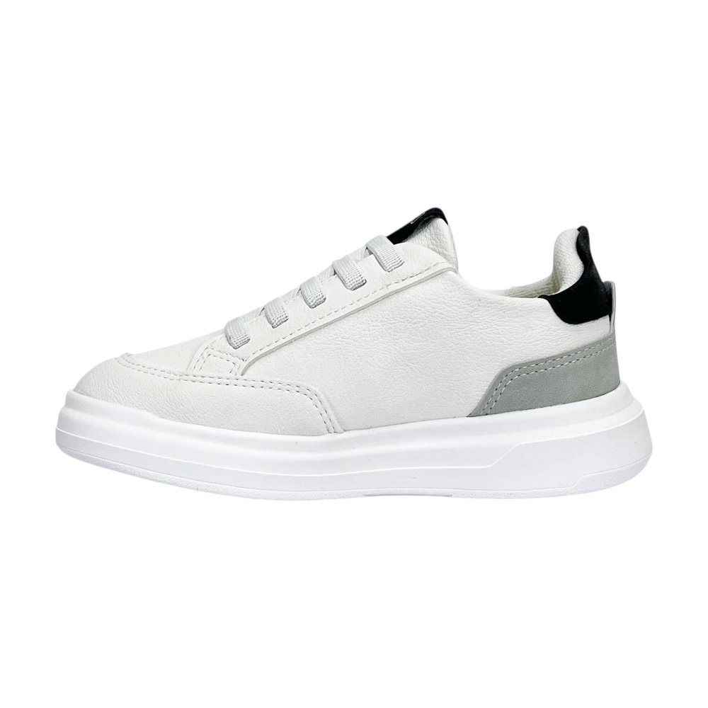Tênis Klin Capri Infantil 355001 Branco/Preto/Gelo Branco 3