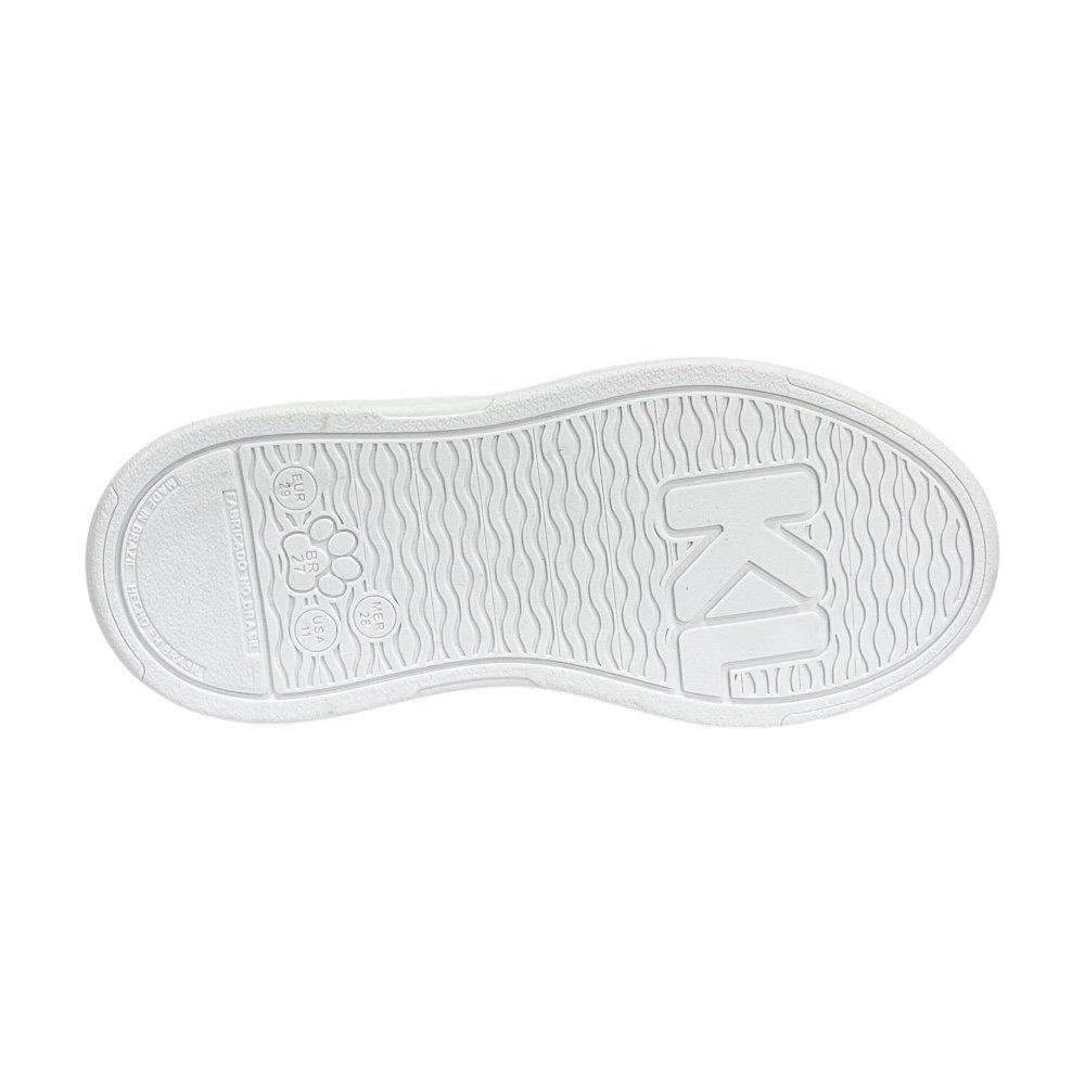 Tênis Klin Capri Infantil 355001 Branco/Preto/Gelo Branco 6