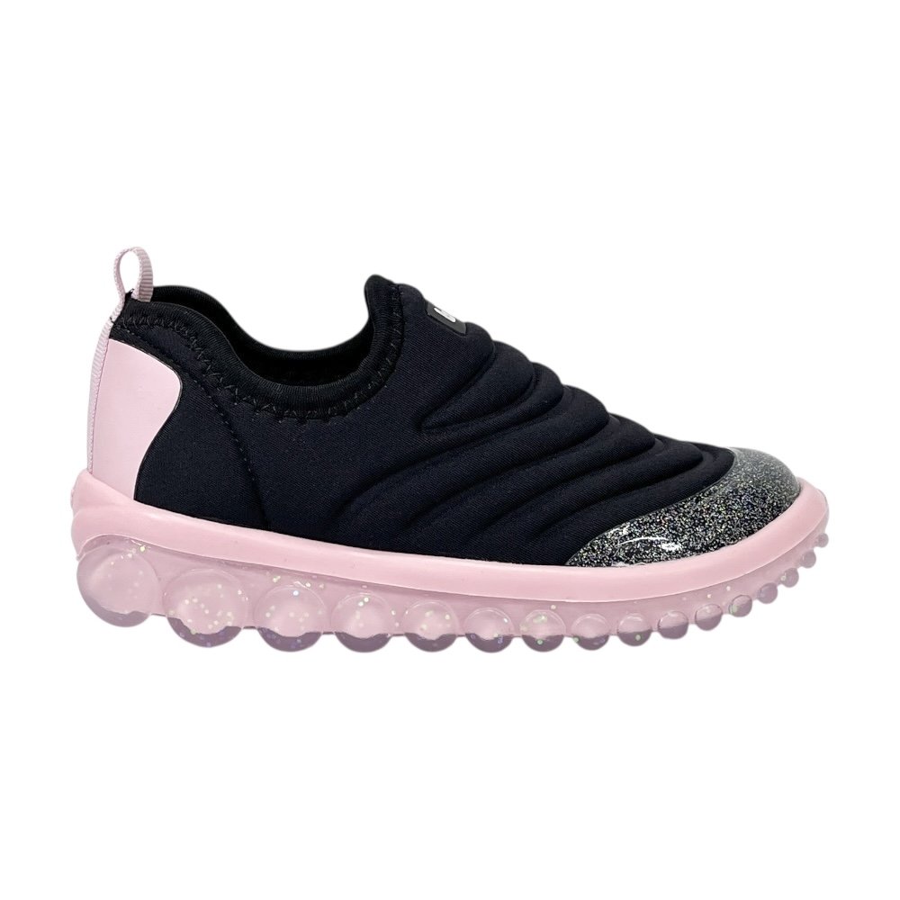 Tênis Bibi Roller 2.0 Tecido 1155324 Preto/Rosa Preto/Rosa 2