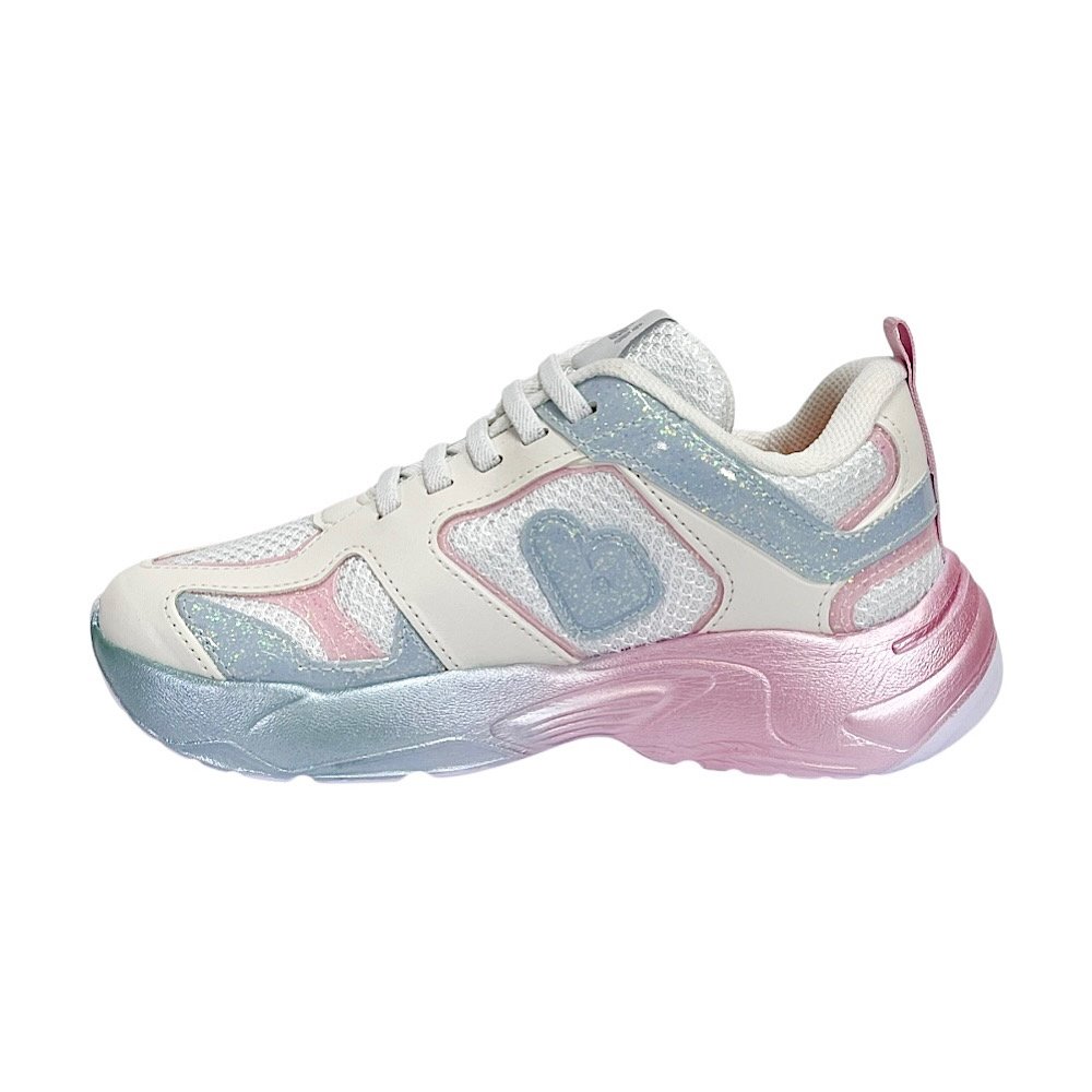 Tênis Bibi Infantil Feminino Pegasus 1224052 Branco/Colorido Branco 3