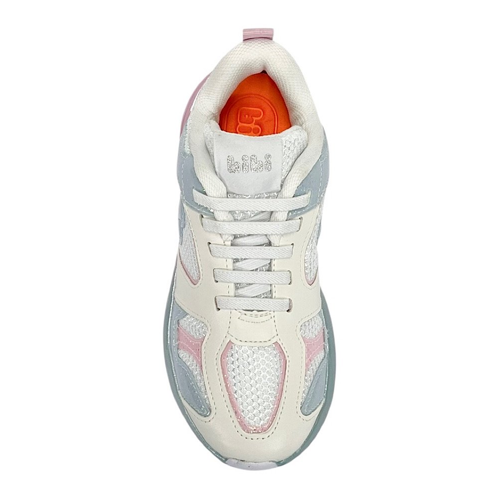 Tênis Bibi Infantil Feminino Pegasus 1224052 Branco/Colorido Branco 4