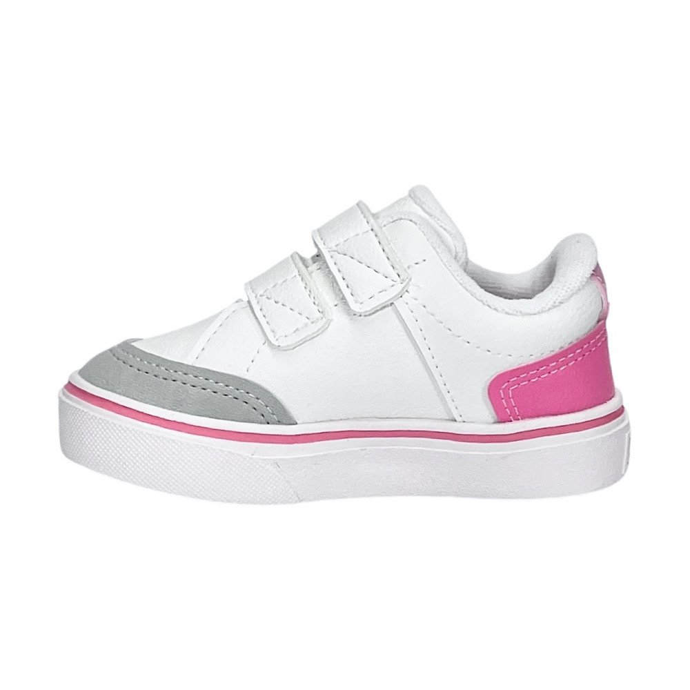 Tênis Klin Freestyle Baby 259044 Branco/Pink Branco/Pink 3