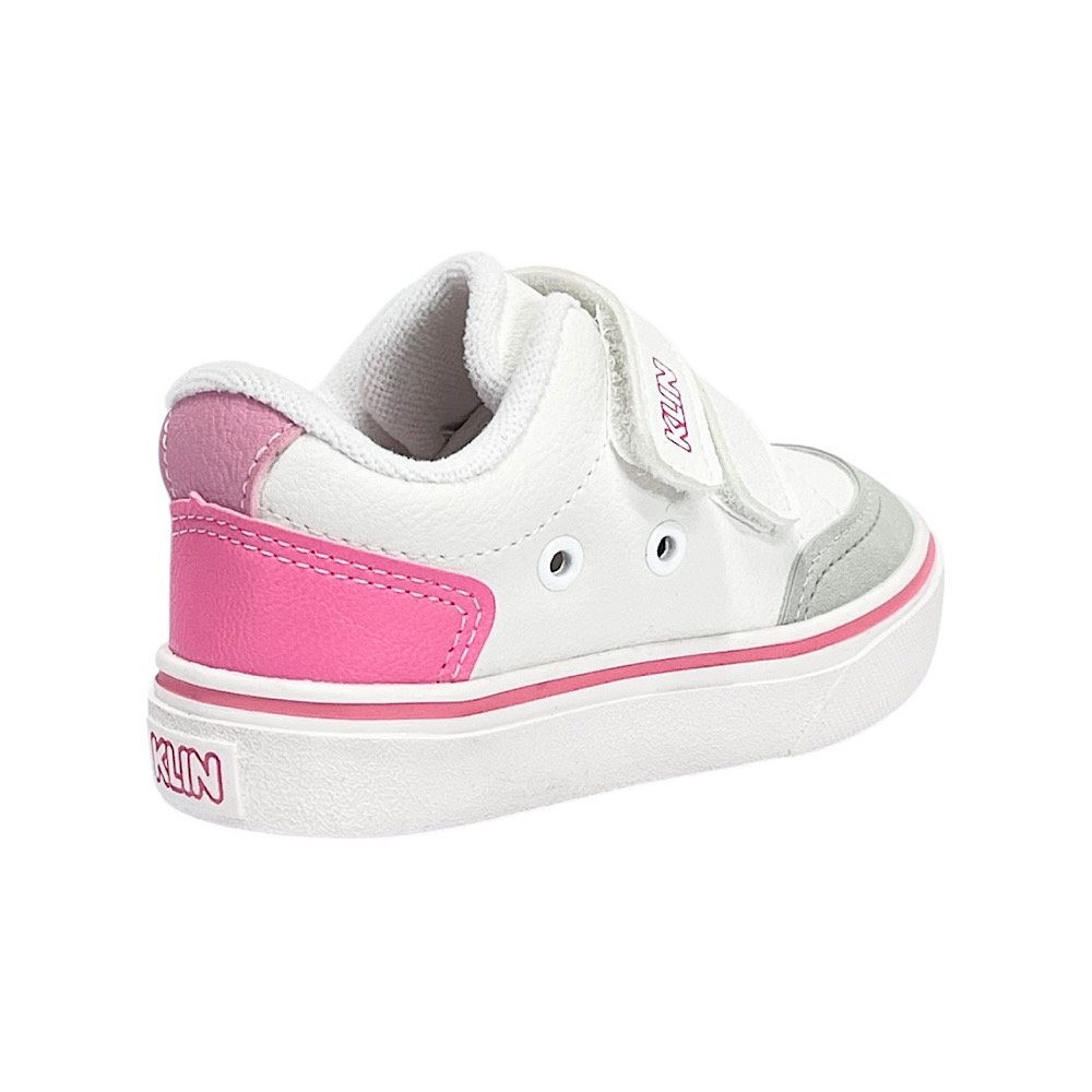 Tênis Klin Freestyle Baby 259044 Branco/Pink Branco/Pink 5