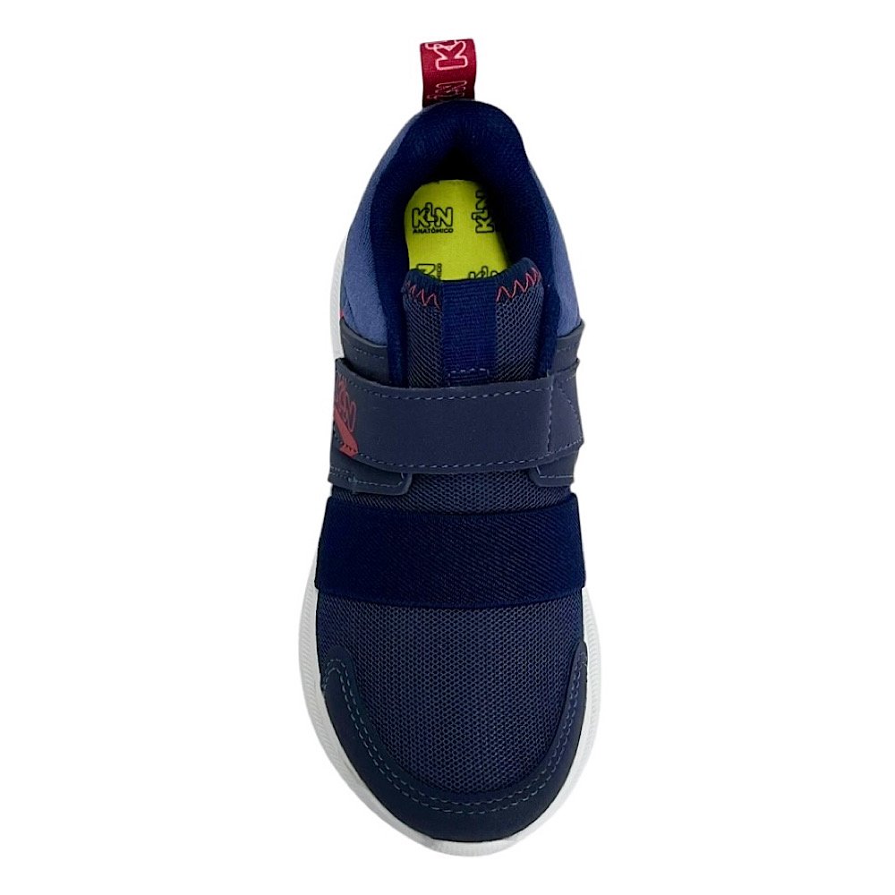 Tênis Klin Freedom Kids 445041 Marinho/Chumbo/Vermelho Marinho 4