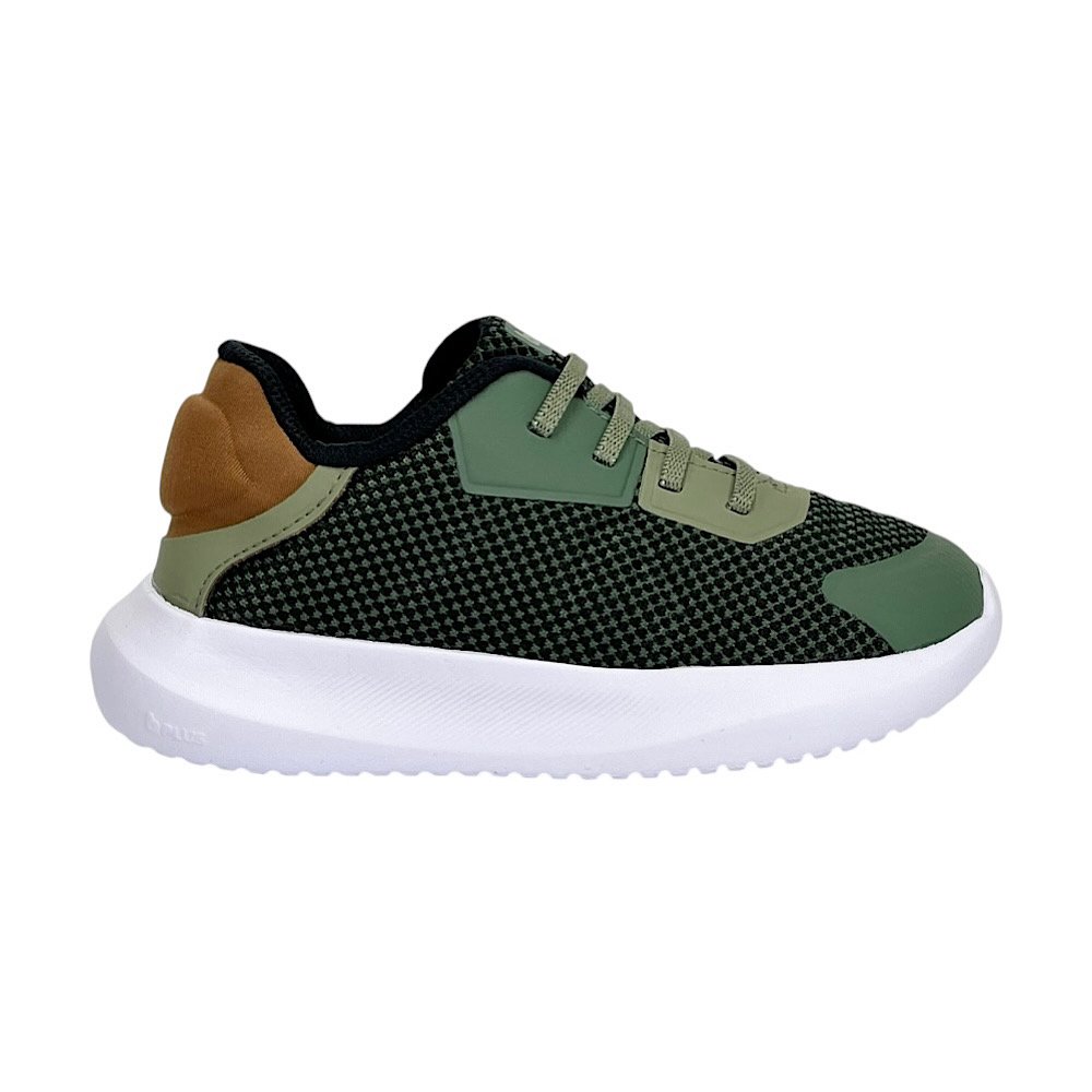 Tênis Bibi Flash Infantil Calce Fácil 1232118 Verde Folha/Preto/Caramelo Verde 2