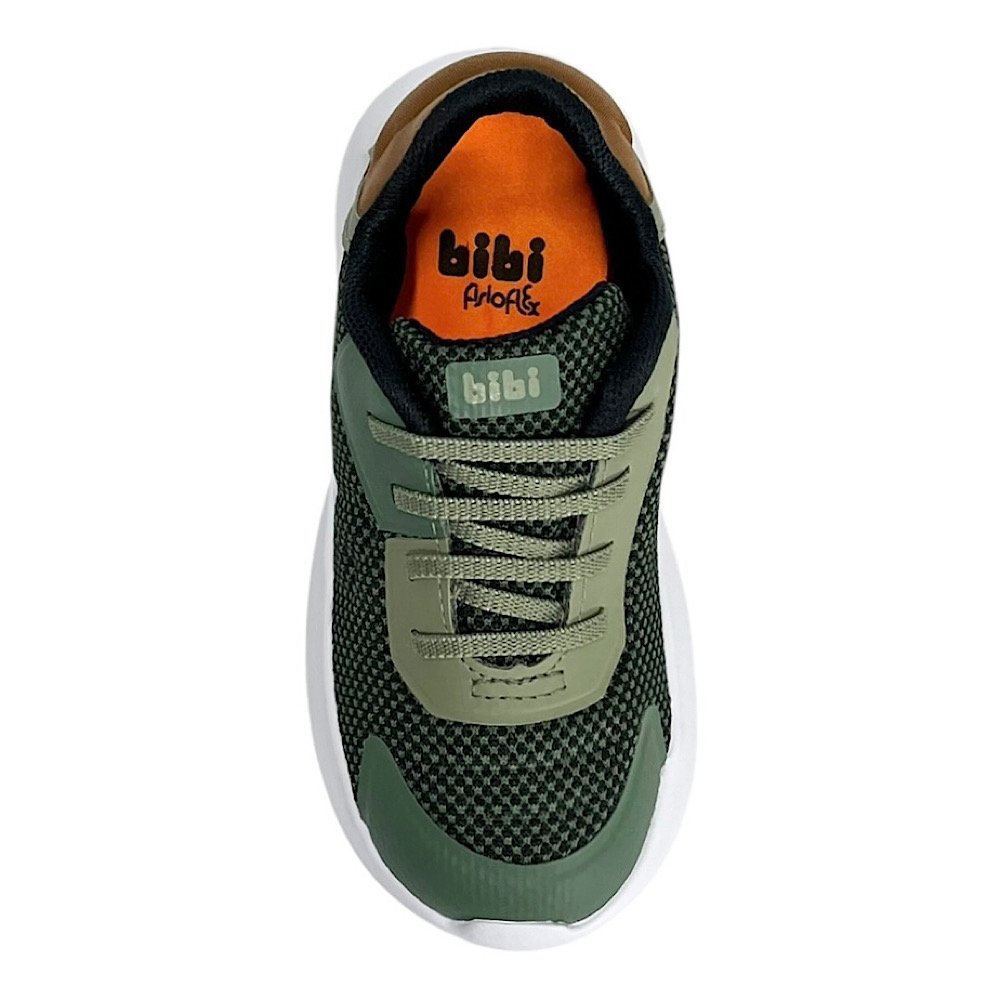Tênis Bibi Flash Infantil Calce Fácil 1232118 Verde Folha/Preto/Caramelo Verde 4