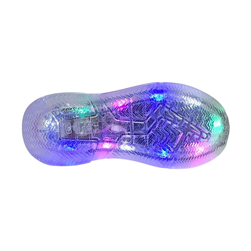 Tênis Klin Light Com LED 604062 Chumbo/Rosa Chumbo/Rosa 6