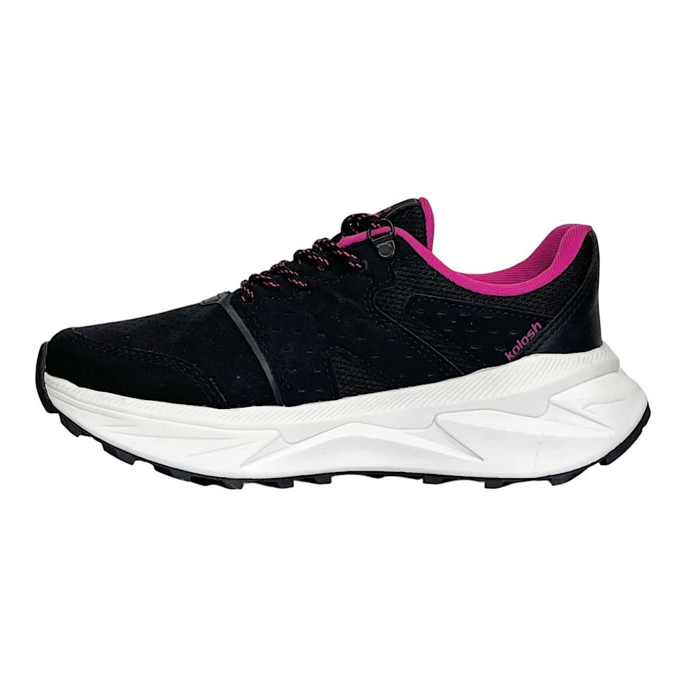 Tênis Kolosh Adventure Trail Feminino E0481 Preto/Rosa Preto 3