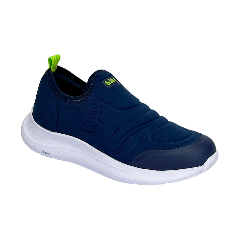 Tênis Bibi Infantil Action 1167351 Marinho/Citrus