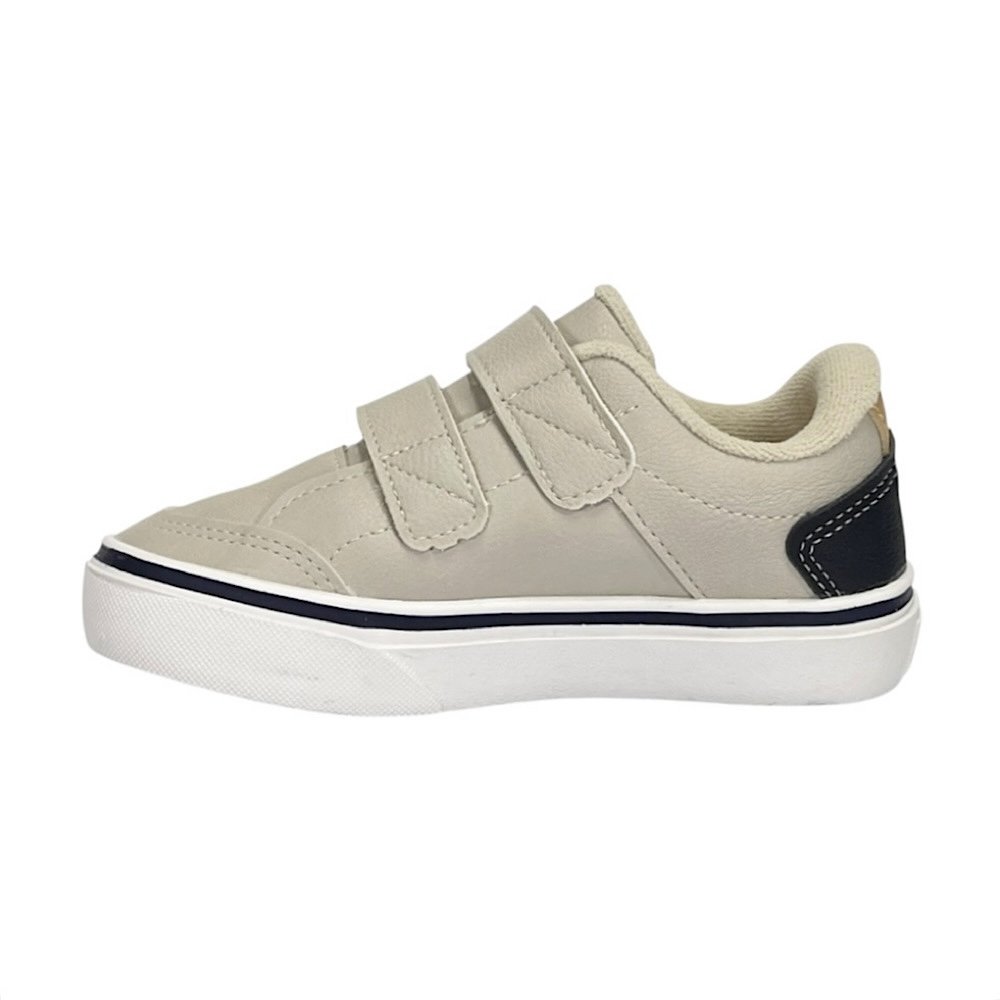 Tênis Klin Infantil Freestyle 260059 Linho/Marinho/Ocre Bege 3