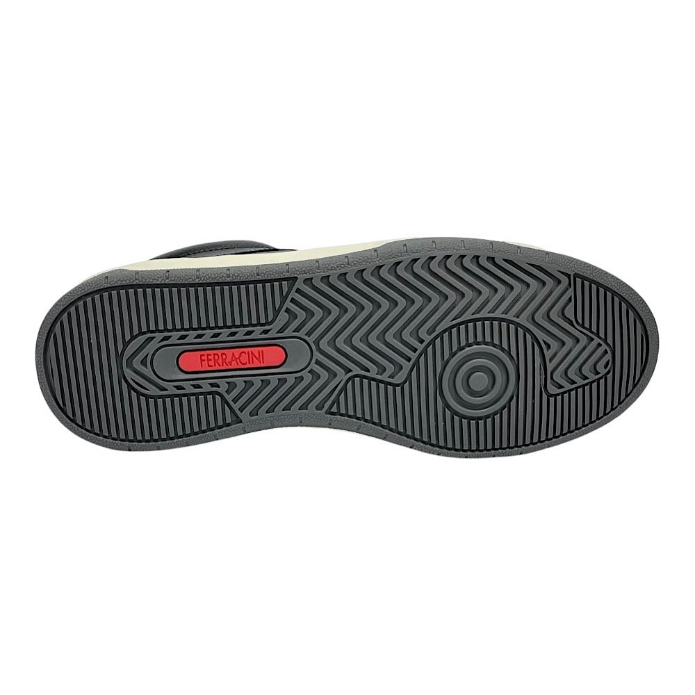 Sapatênis Ferracini Cano Alto Vox 8053-617A Preto/Gelo Preto 6