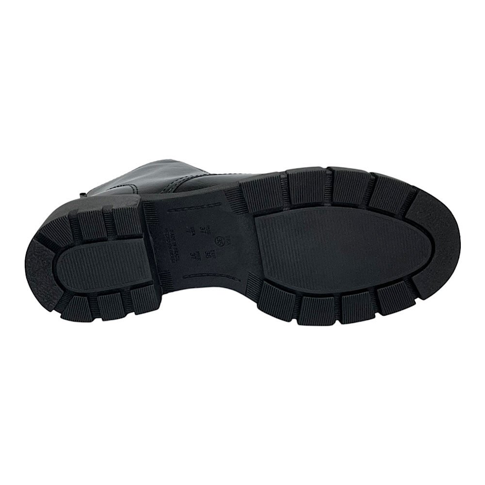 Bota Ramarim Coturno Casual Feminino 2412101 Preto Preto 6