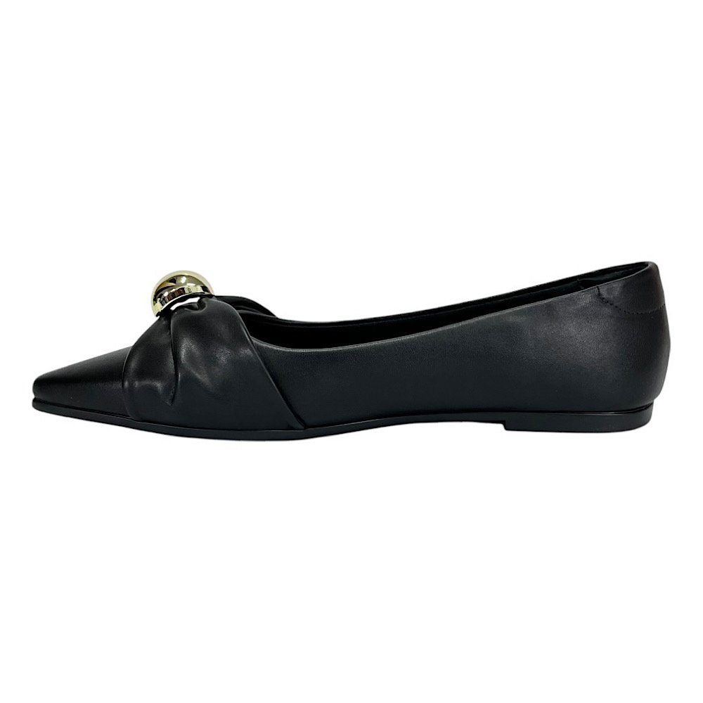 Sapatilha Santinelli Bico Fino 1600-041 Preto Preto 3