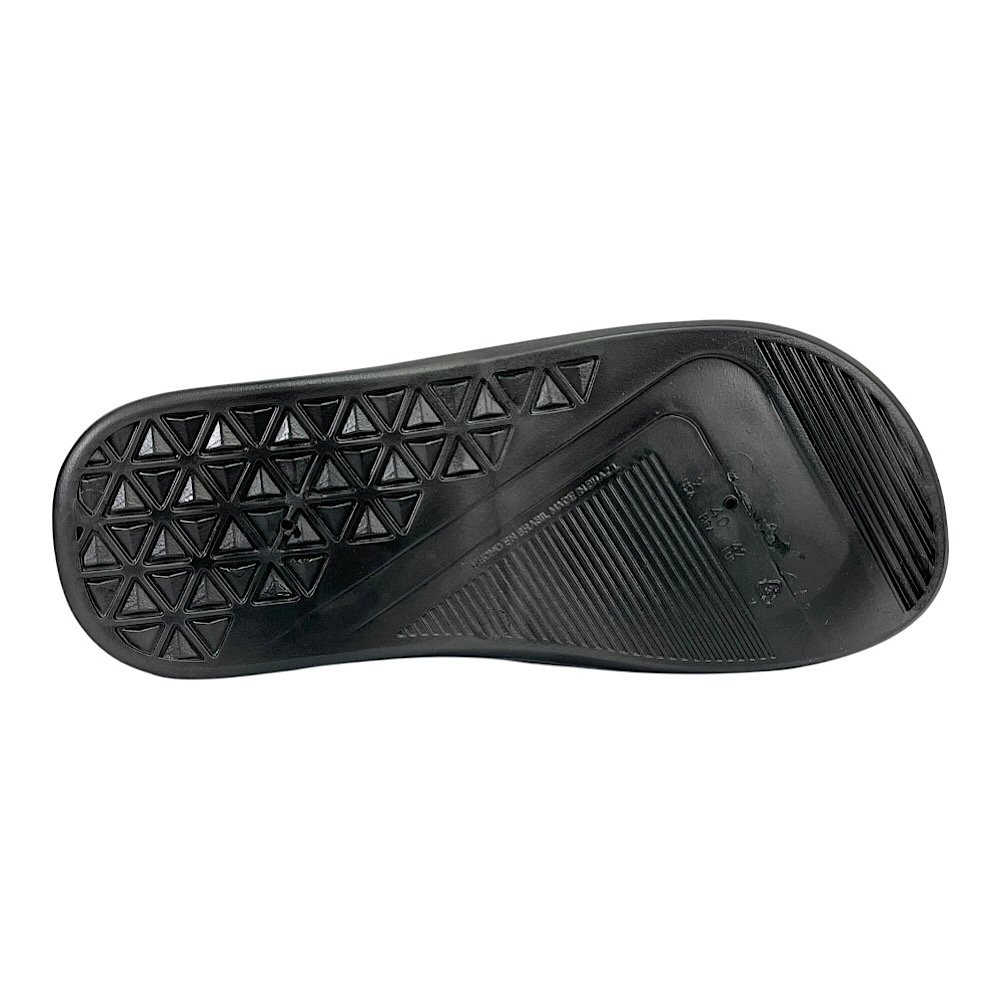 Chinelo Mormaii Quiver Pro 11406 Preto Preto/Cinza 5