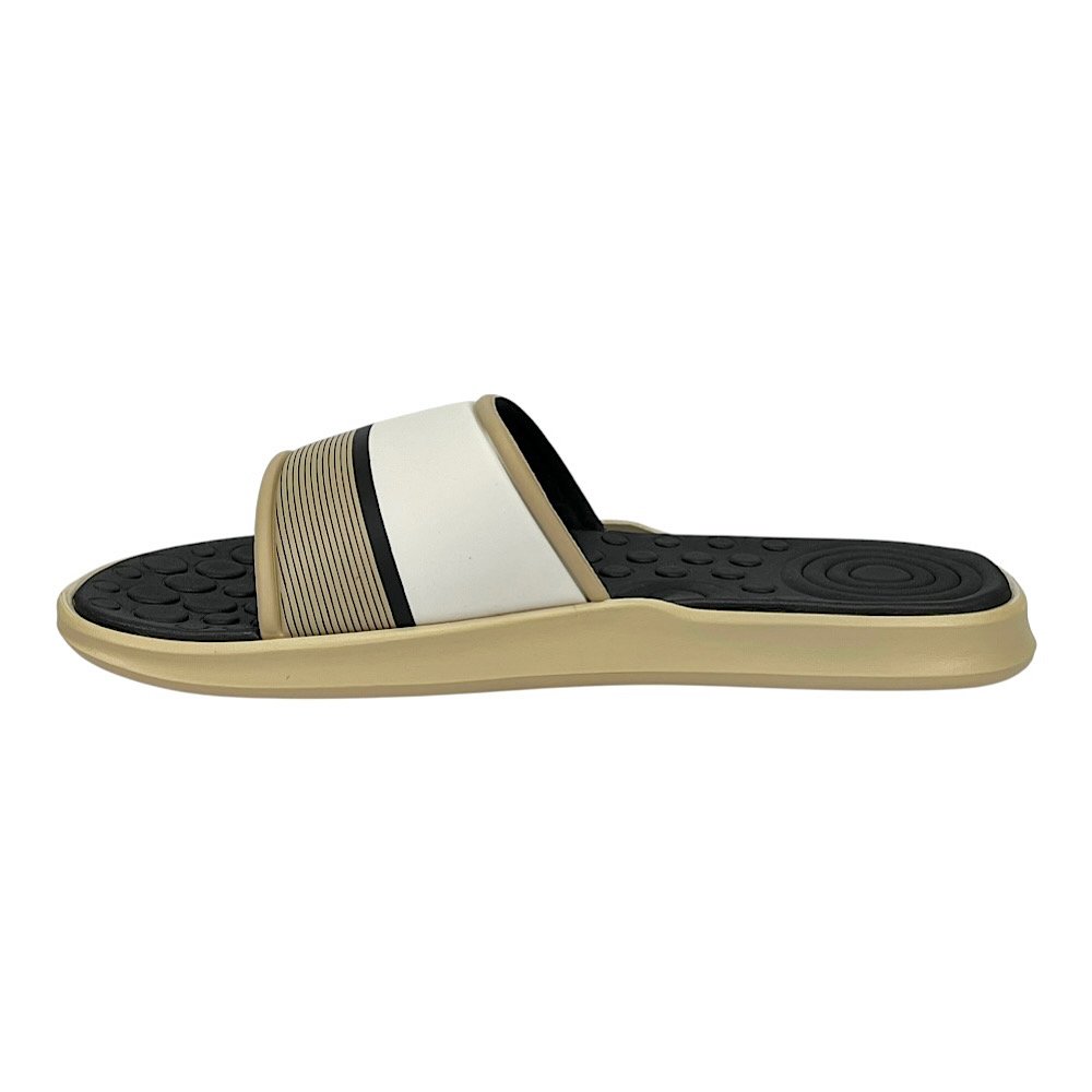 Chinelo Mormaii Quiver Pro 11406 Bege/Branco/Preto Bege/Branco 3