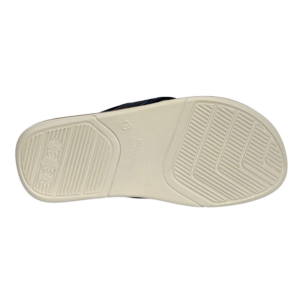 Chinelo Cartago Lyon IV Dedo 12531 Bege/Azul/Castor Azul Marinho 6