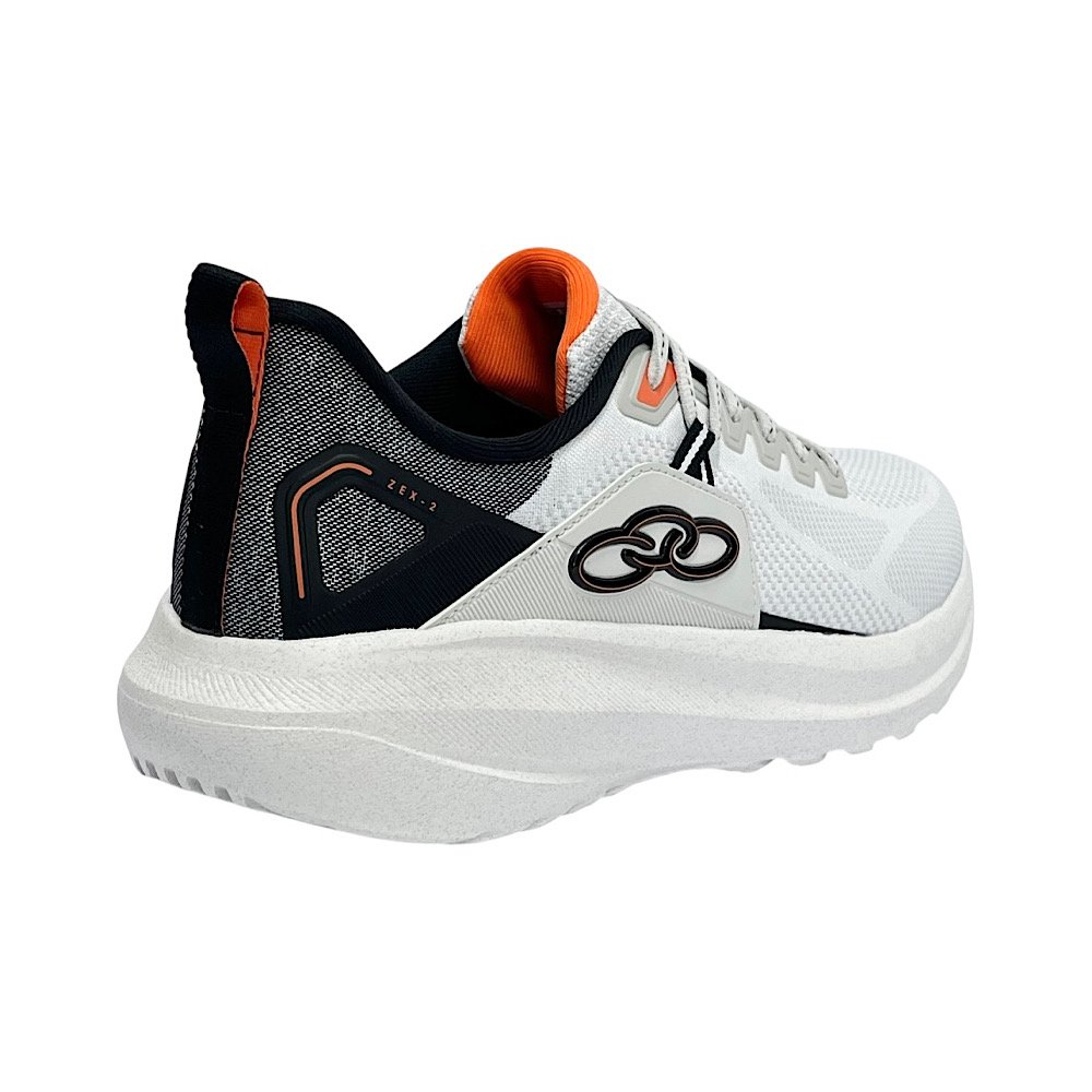 Tênis Olympikus Zex 2 Masculino 43584380 Branco/Preto Branco/Preto 5
