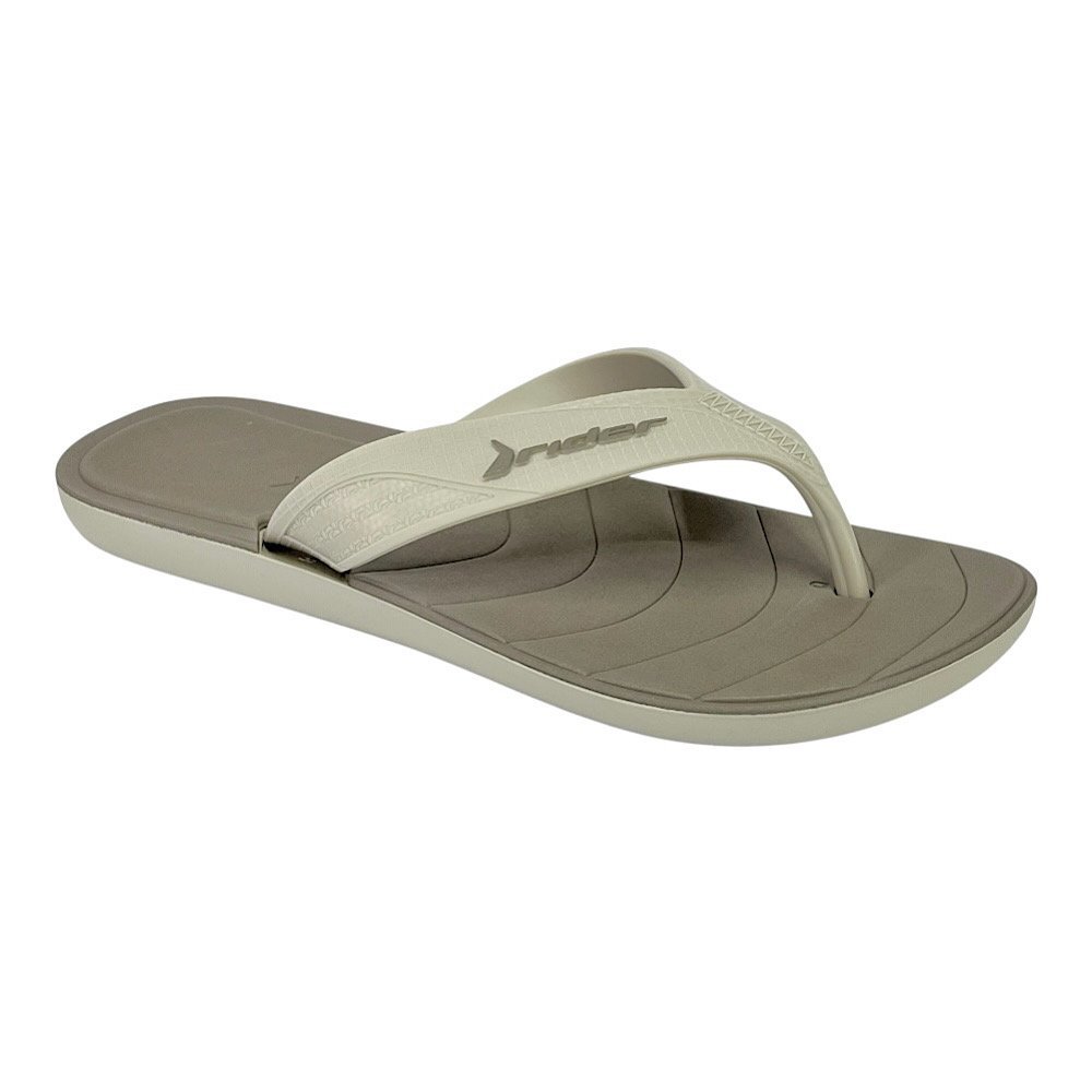 Chinelo Rider Pulse Dedo 12573 Bege/Cinza Bege 1