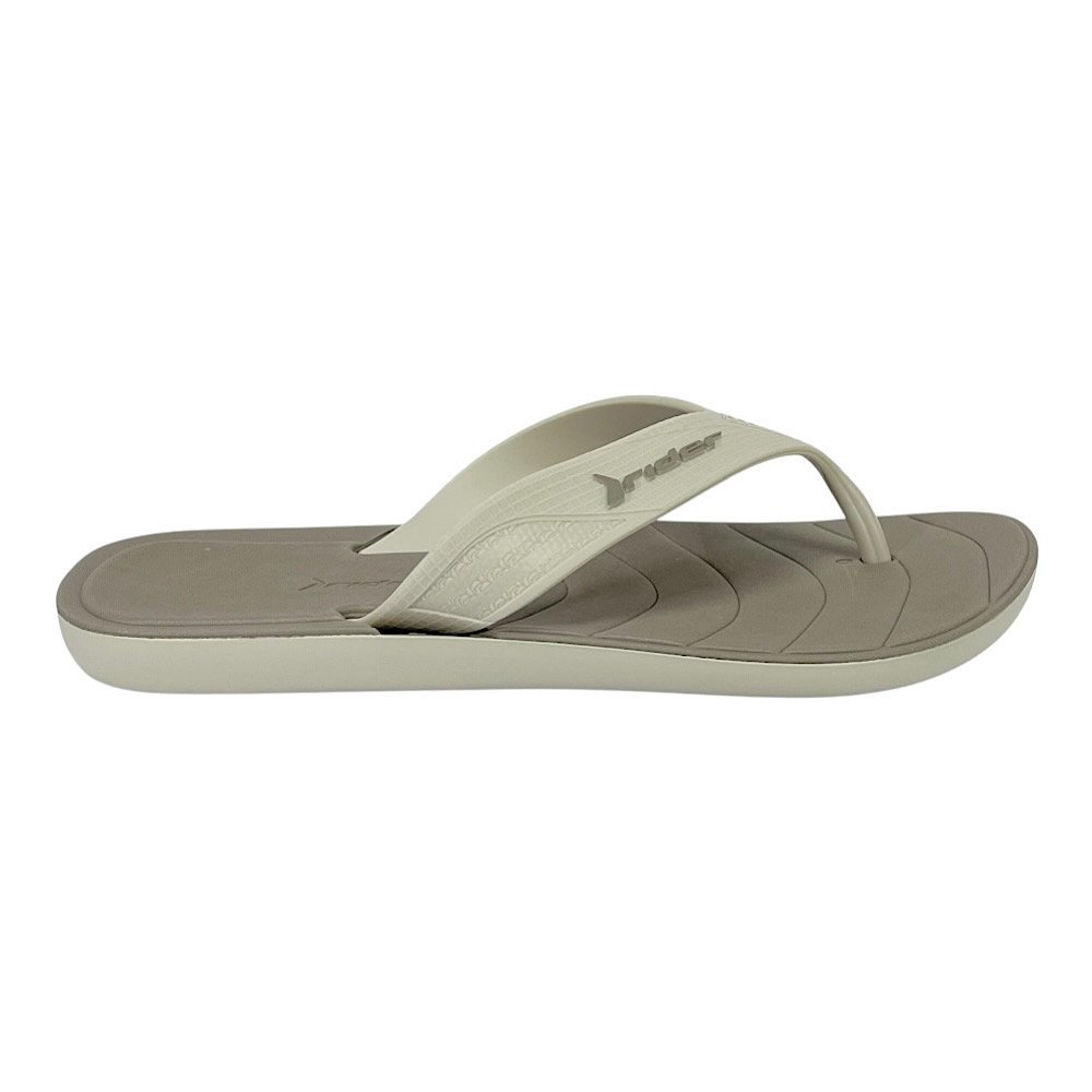 Chinelo Rider Pulse Dedo 12573 Bege/Cinza Bege 2