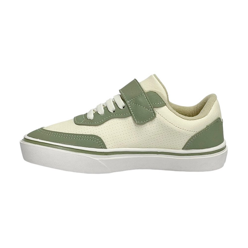 Tênis Klin Freestyle Kids 256125 Off White/Verde/Bambu Verde 3