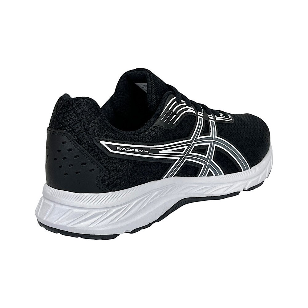 Tênis Asics Raiden 4 Preto/Branco Preto/Branco 5