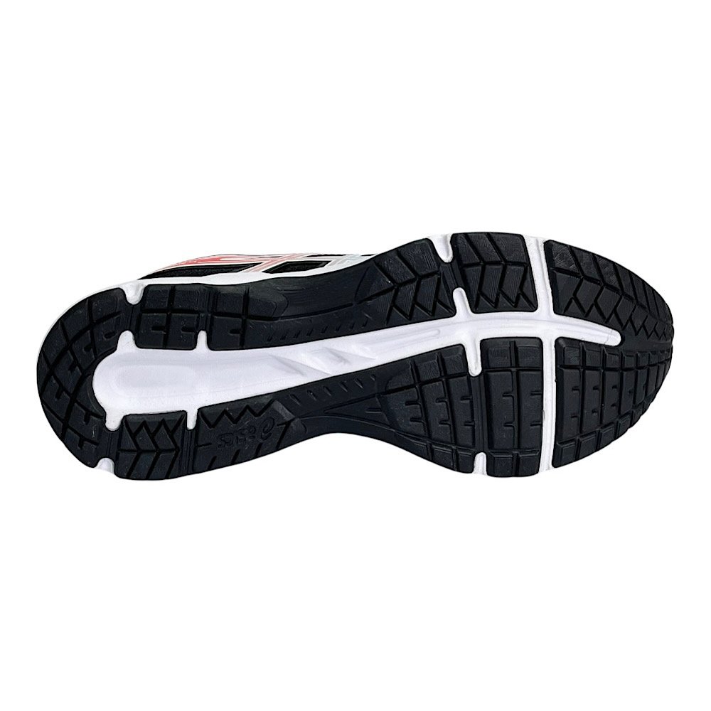 Tênis Asics Raiden 4 Feminino 1012B710 Preto/Branco Preto/Cinza/Coral 6