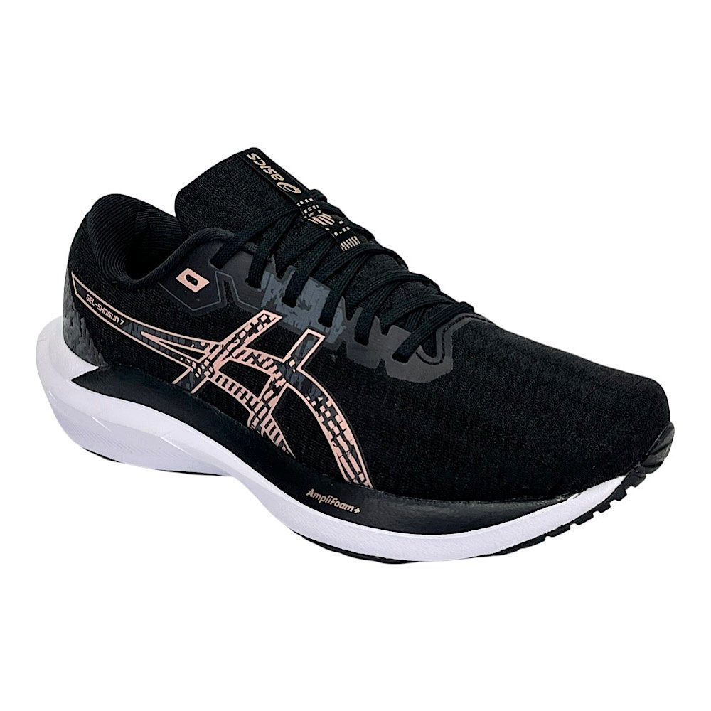 Tênis Asics Gel-Shogun 7 Feminino 1012B803 Carrier Preto/Cinza