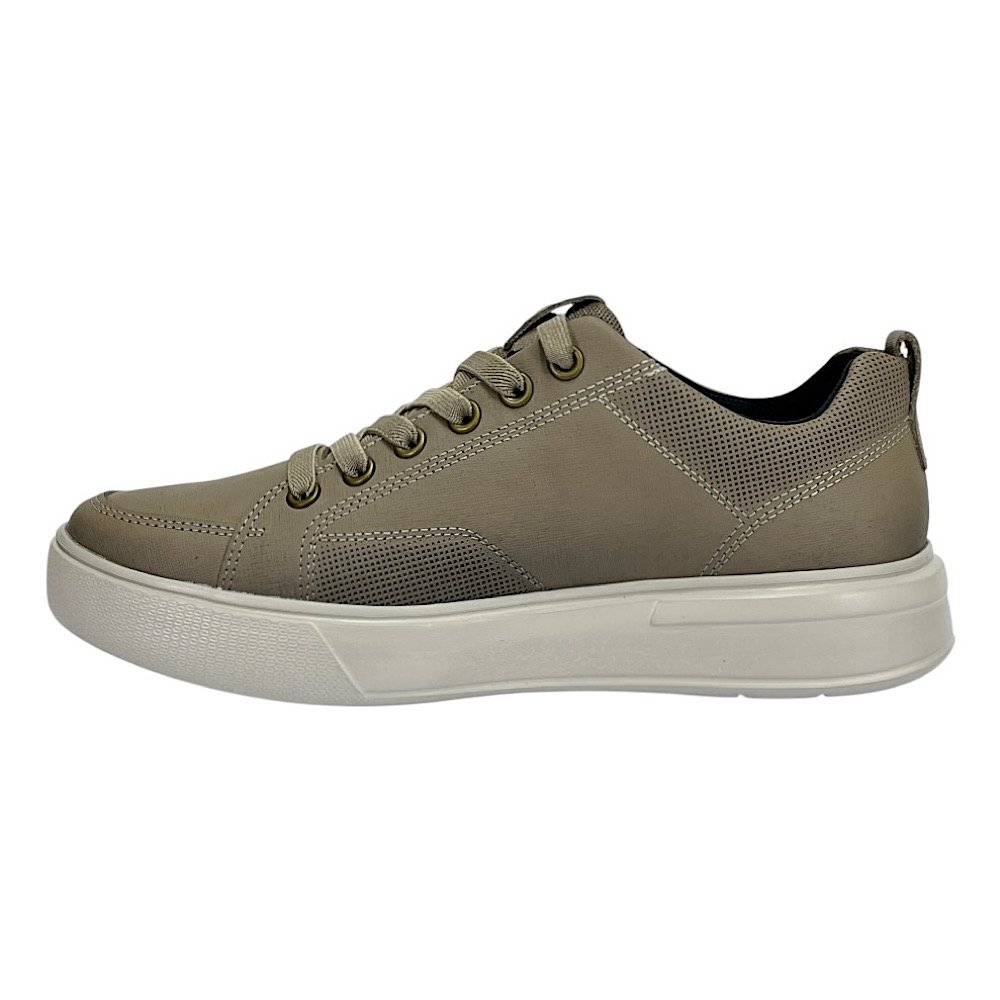 Sapatênis Pegada Flow Masculino Couro 111902 Areia Bege 4
