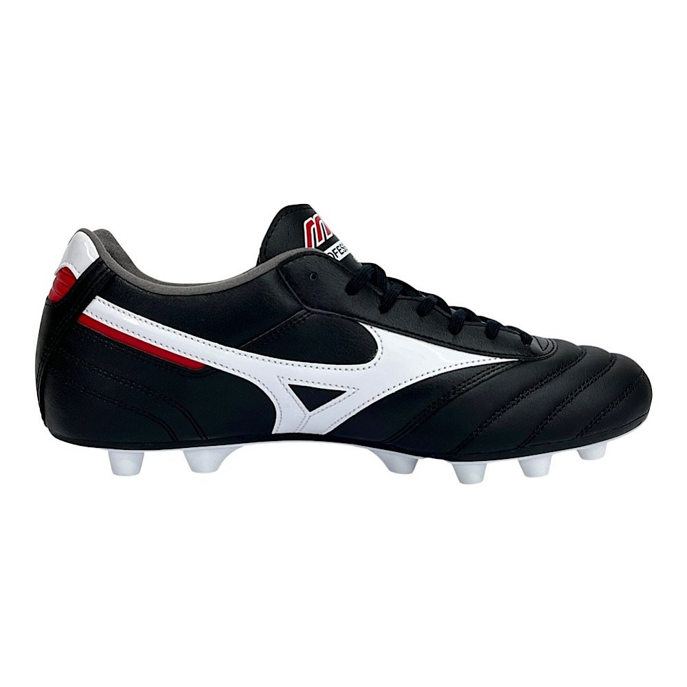 Chuteira Mizuno Morelia 2 Pro Campo 102133001 Preto Preto/Branco