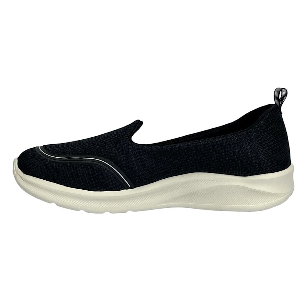 Tênis Actvitta Slip On Feminino 4853.100 Preto Preto 3