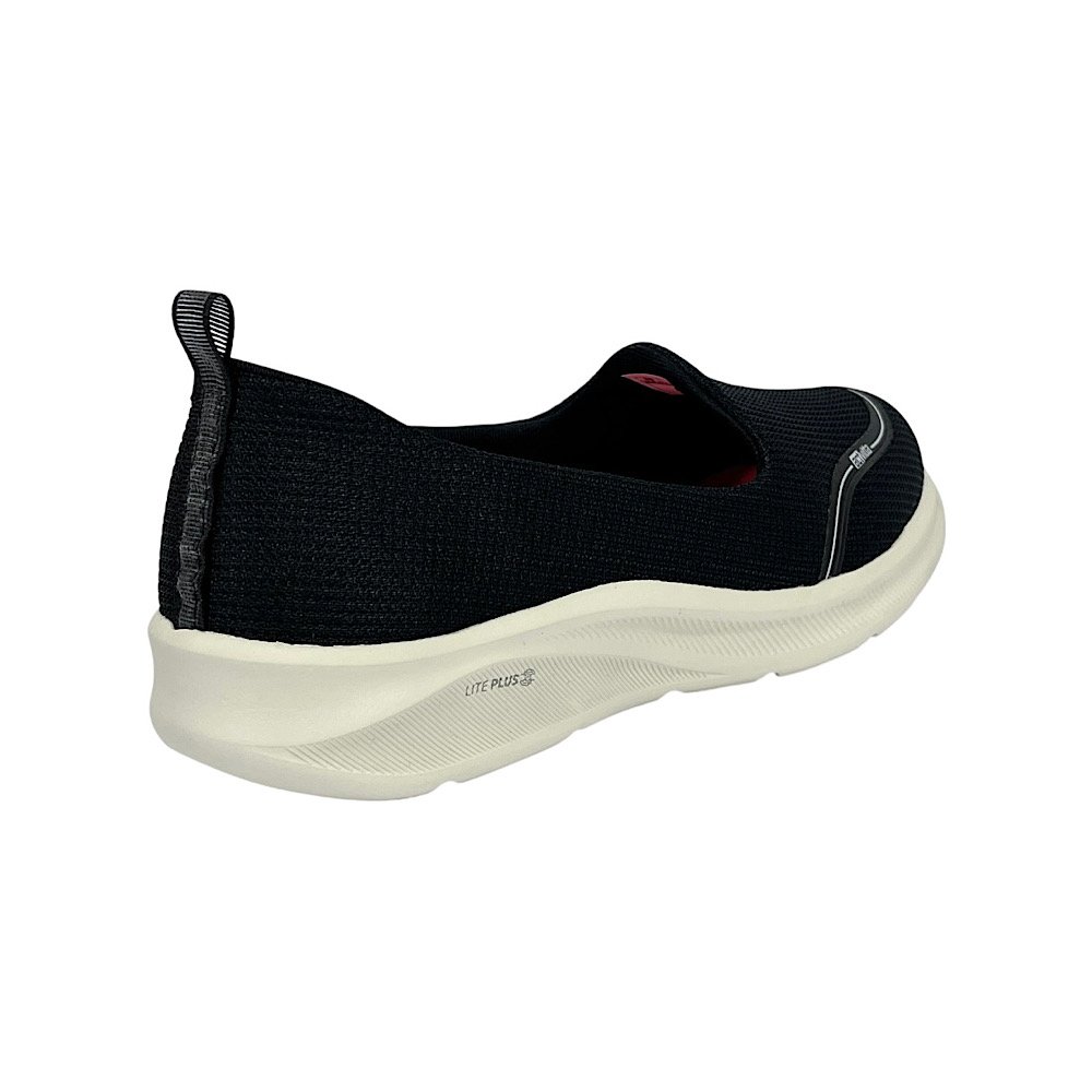 Tênis Actvitta Slip On Feminino 4853.100 Preto Preto 5