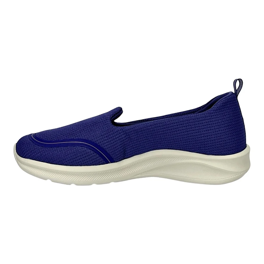 Tênis Actvitta Slip On Feminino 4853.100 Azul Cobalto Cobalto 3