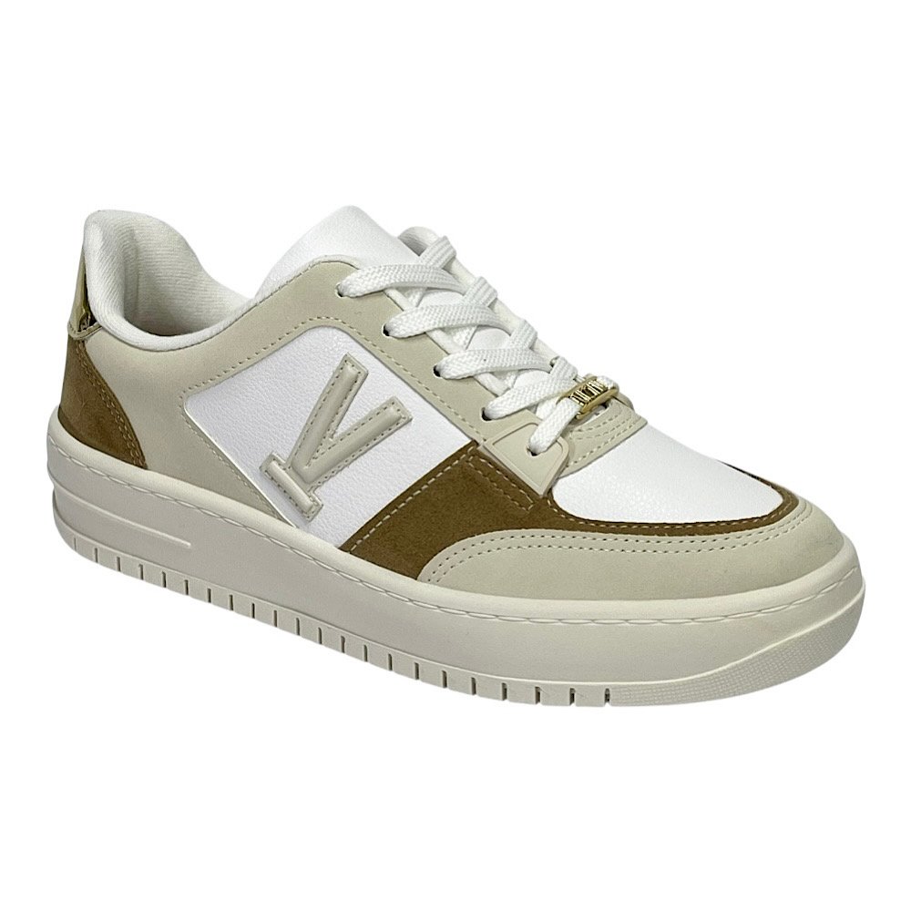 Tênis Vizzano Casual 1389.131 Branco/Off White/Tan Branco