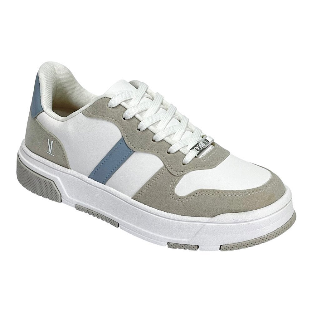 Tênis Vizzano Plataforma 1455.104 Branco/Off White/Azul Branco 2