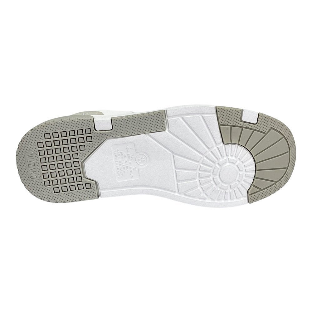 Tênis Vizzano Plataforma 1455.104 Branco/Off White/Azul Branco 6