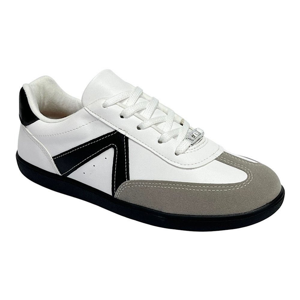 Tênis Vizzano Feminino Casual 1430.102 Branco/Preto/Cinza Branco/Preto 2