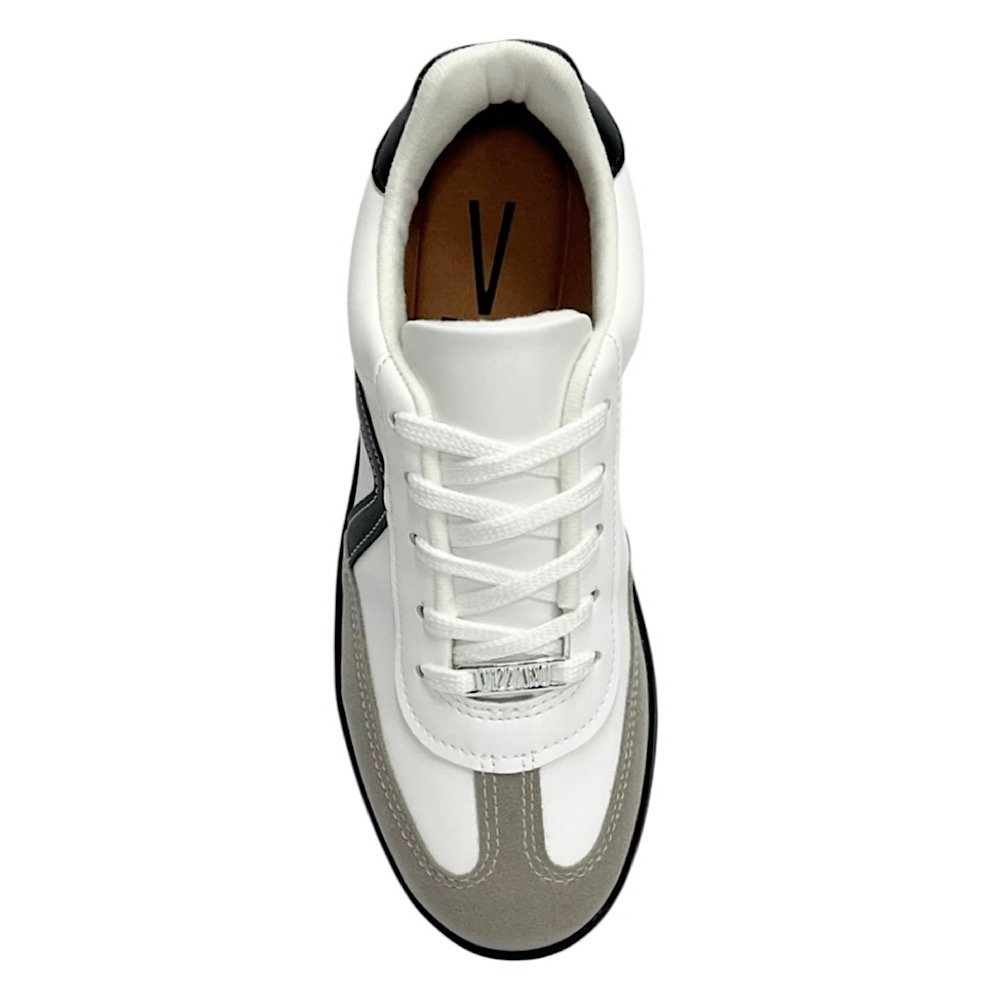 Tênis Vizzano Feminino Casual 1430.102 Branco/Preto/Cinza Branco/Preto 4