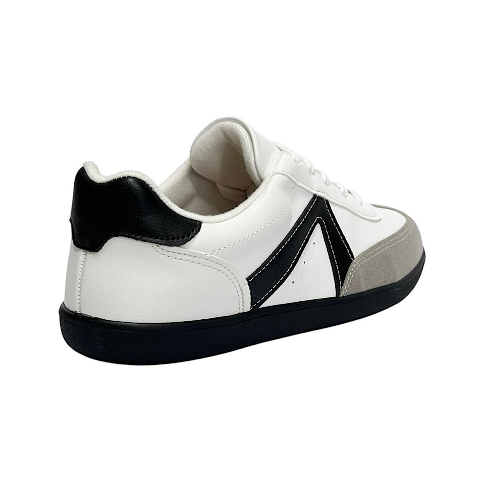 Tênis Vizzano Feminino Casual 1430.102 Branco/Preto/Cinza Branco/Preto 5