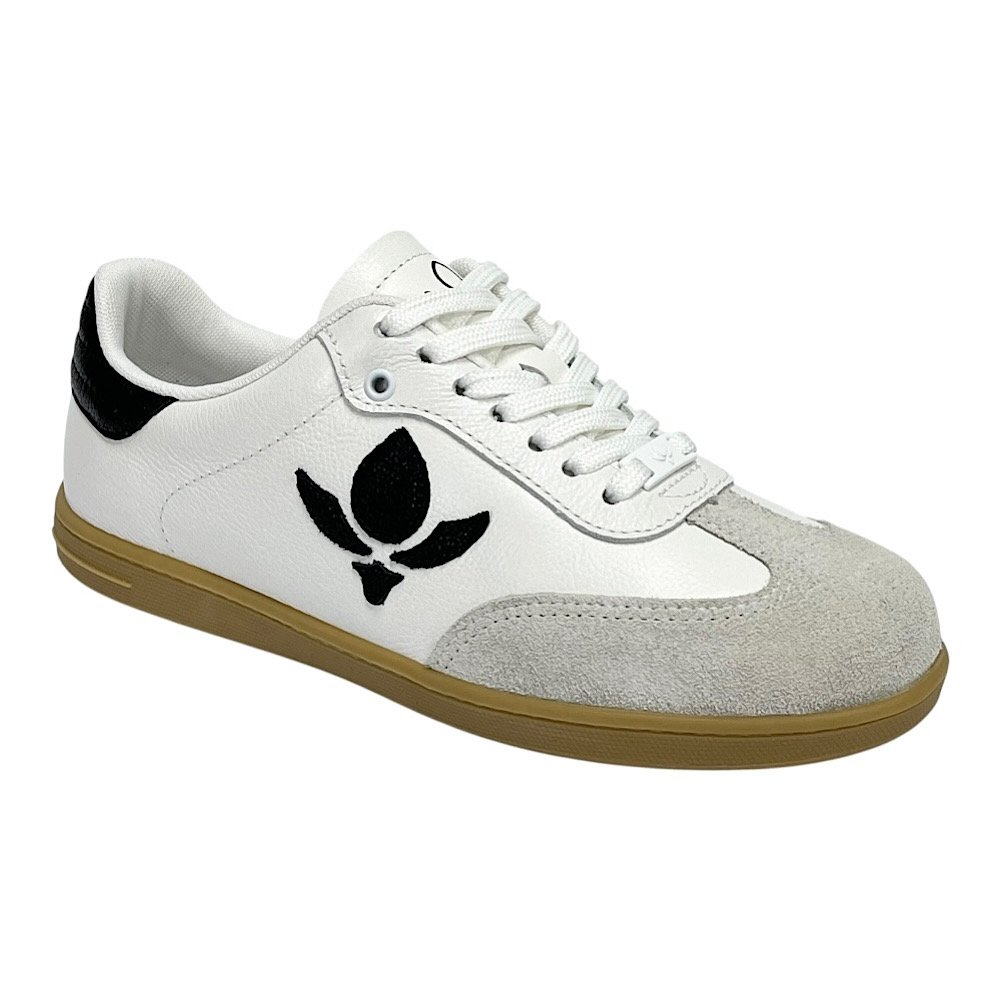 Tênis Cravo e Canela Pietra Couro 1629CC Branco/Preto Branco 2